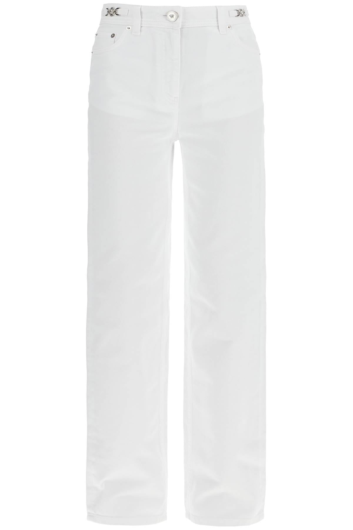 Medusa '95 Straight Leg Jeans  - White