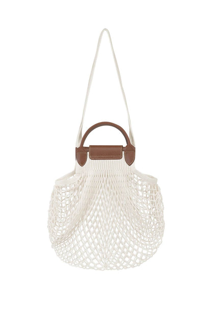 Le Pliage Filet L Bag  - White