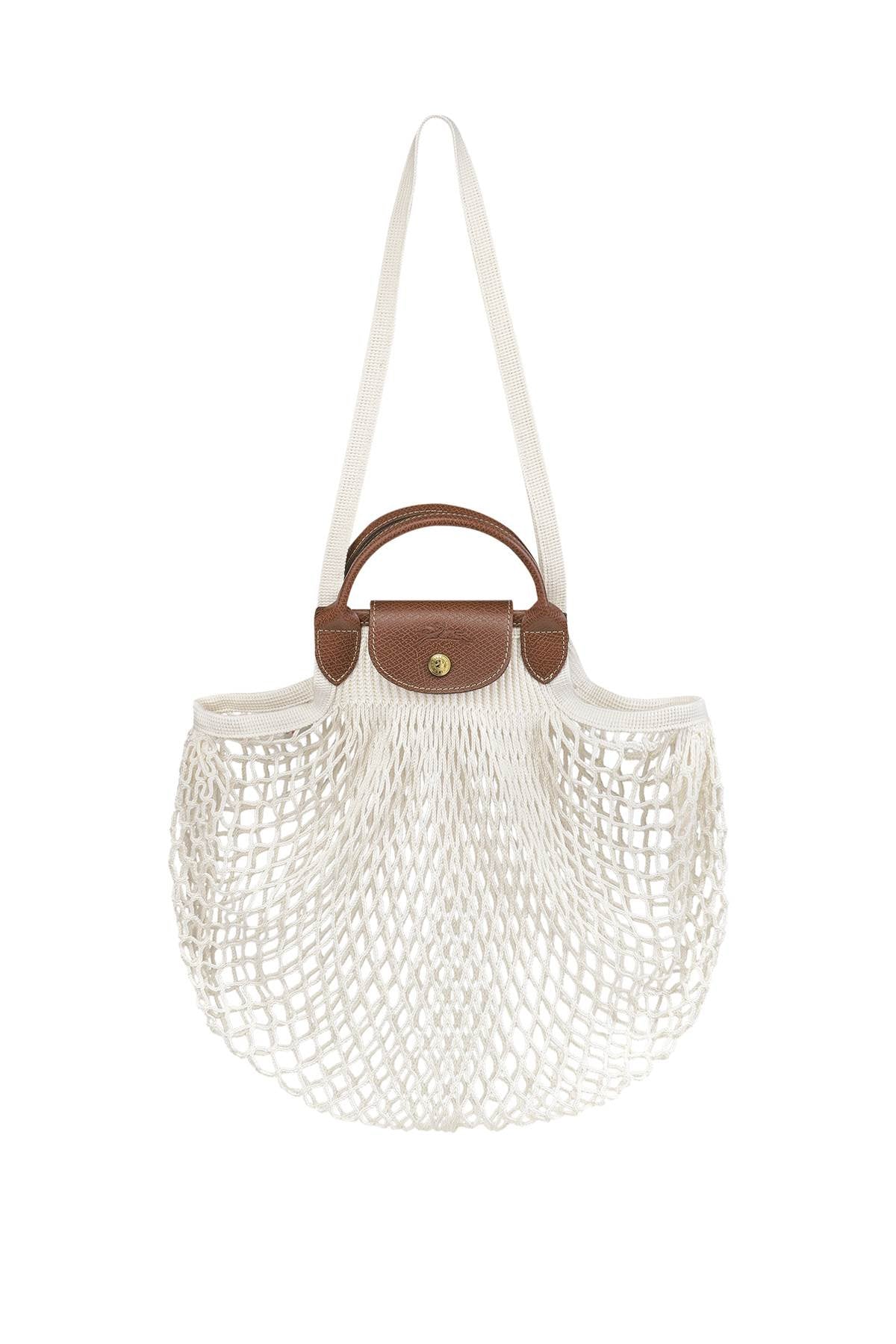 Le Pliage Filet L Bag  - White