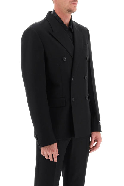 Tailoring Jacket In Wool  - Black