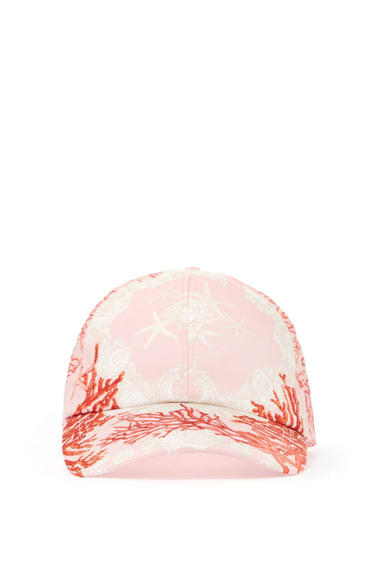 Baroque Sea Baseball Cap  - White