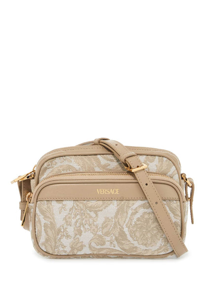 Baroque Messenger Bag  - Beige