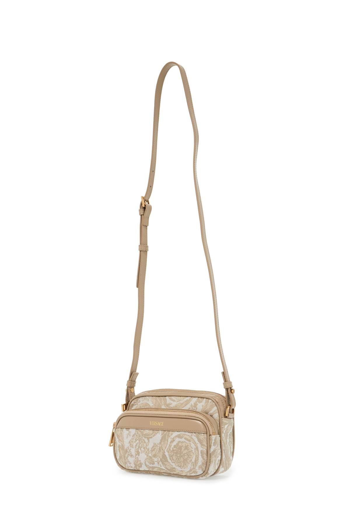 Baroque Messenger Bag  - Beige