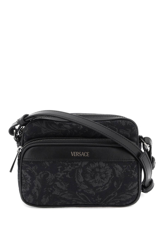 Baroque Messenger Bag  - Black