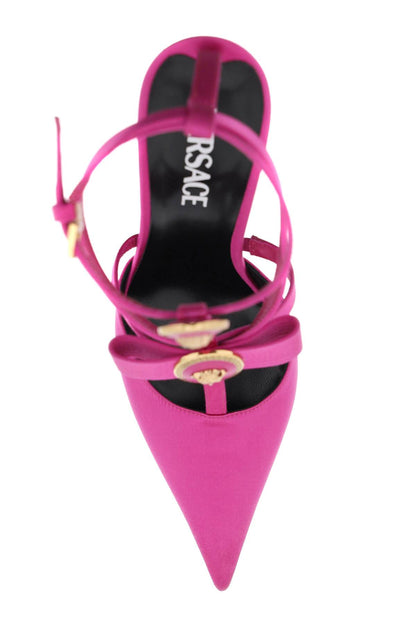 Pumps With Gianni Ribbon Bows  - Fuxia