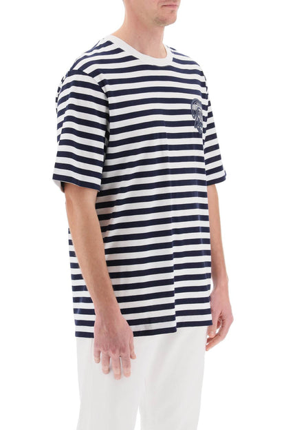 Nautical Stripe T-shirt  - White