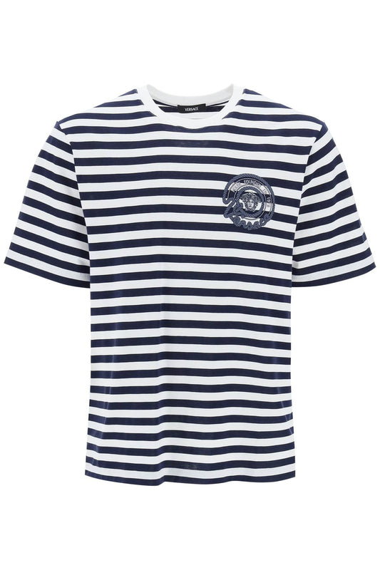 Nautical Stripe T-shirt  - White