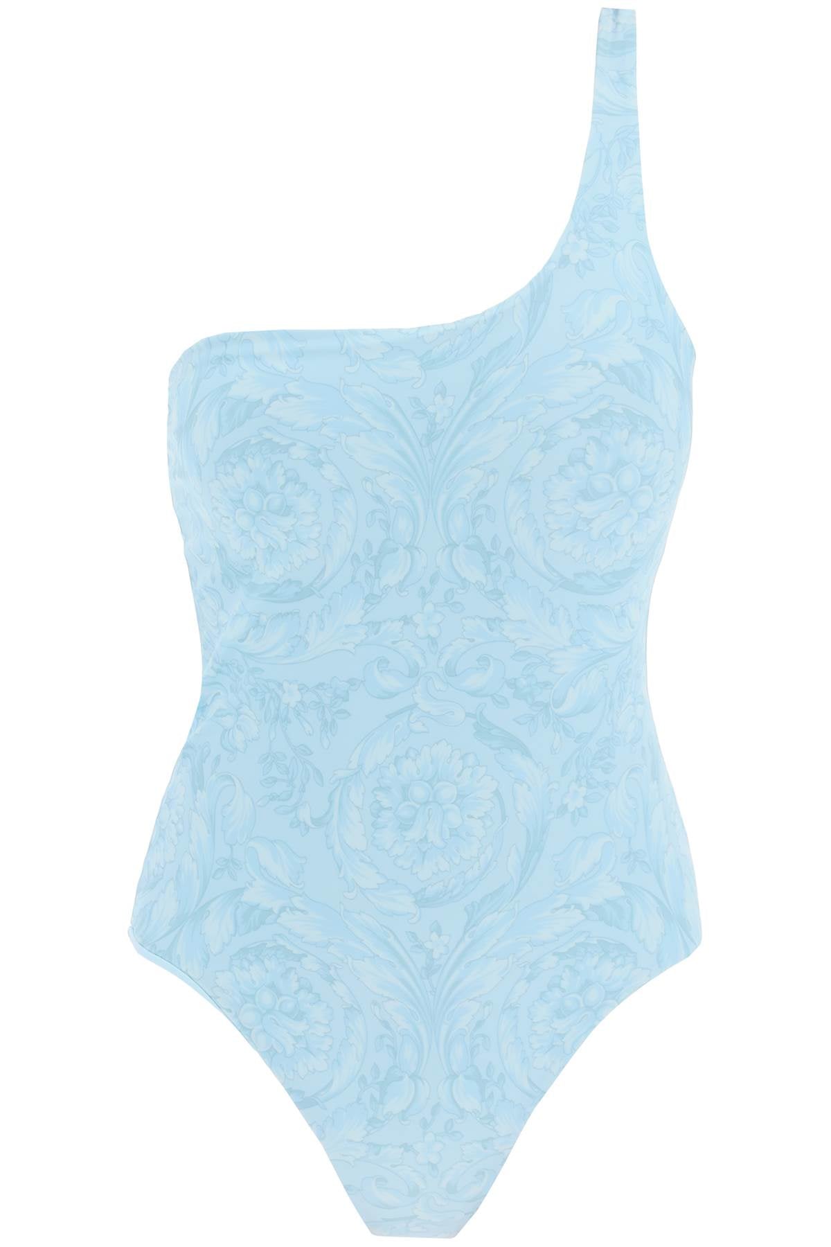 One-shoulder Baroque  - Light Blue