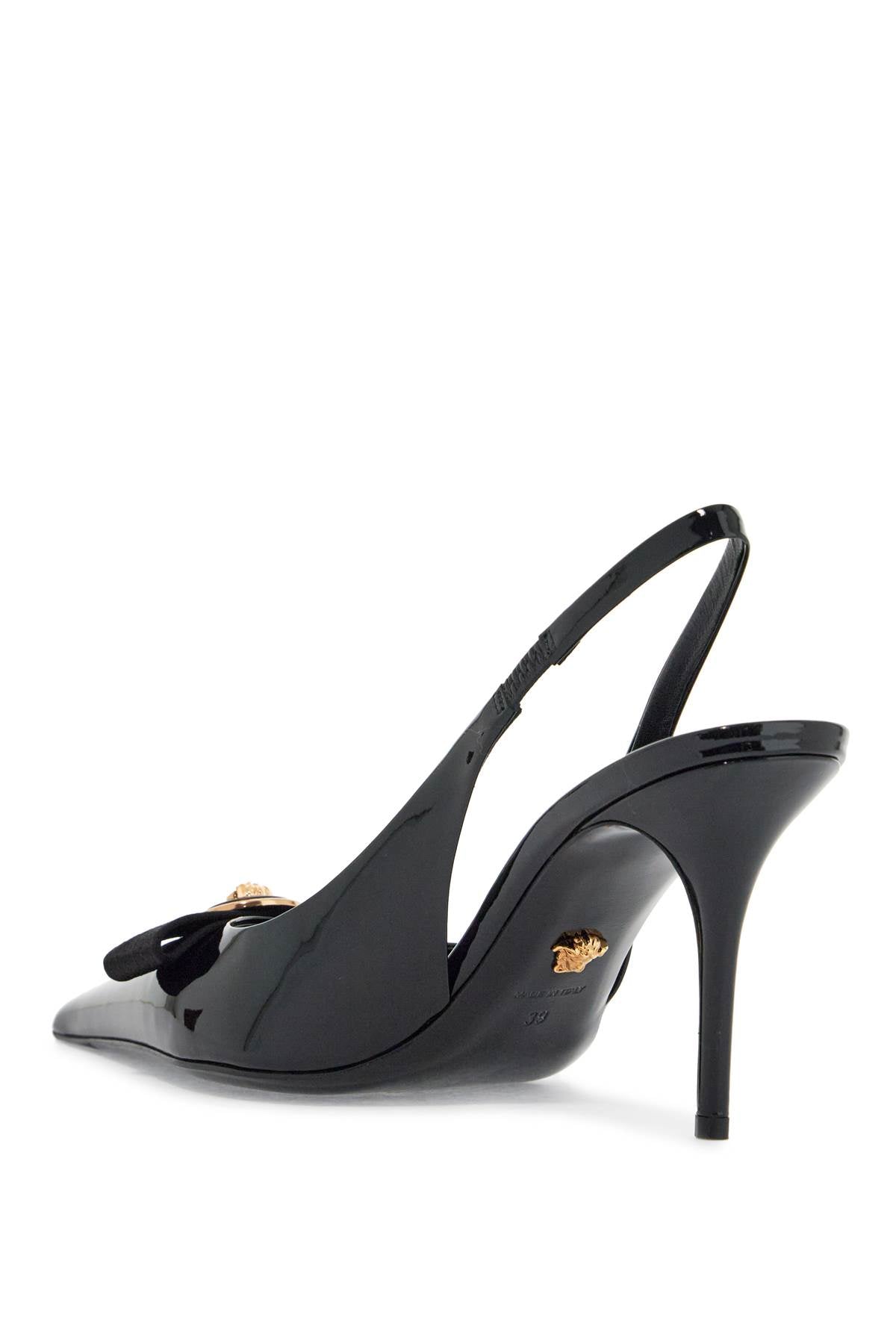 Gianni Ribbon Slingback  - Black