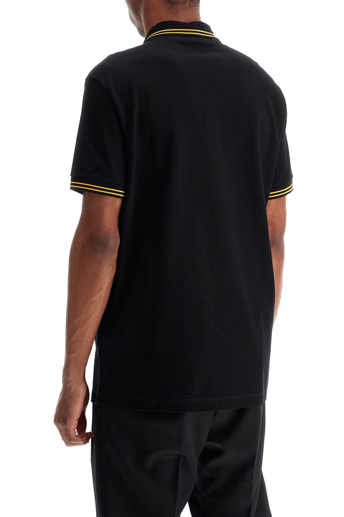 Medusa Polo Shirt  - Black