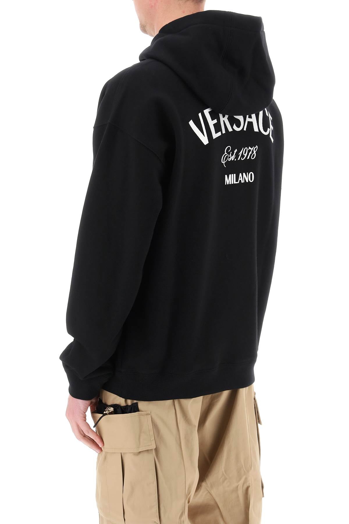 Milano Stamp Hoodie  - Black