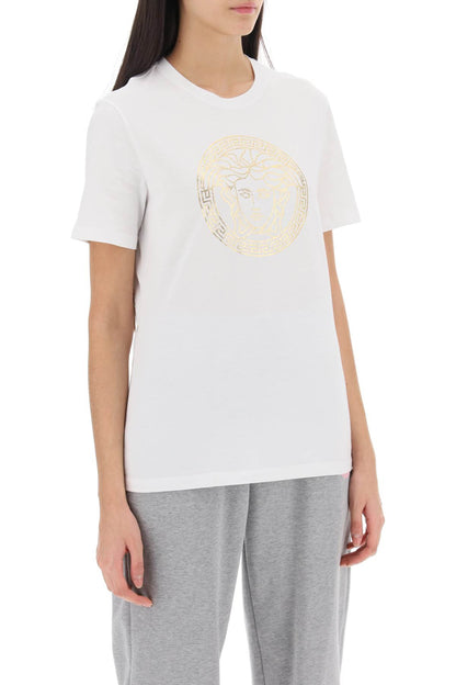 Medusa Crew-neck T-shirt  - White