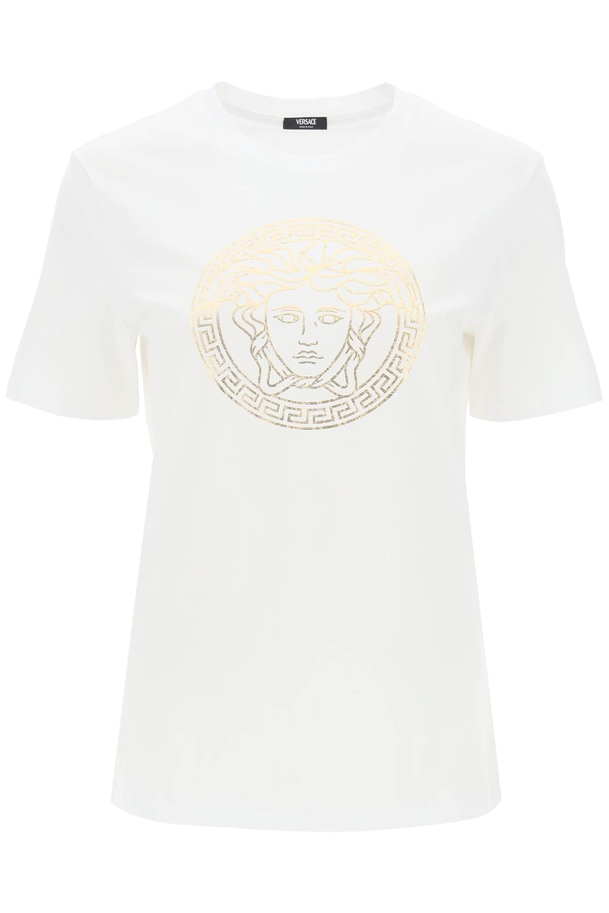 Medusa Crew-neck T-shirt  - White