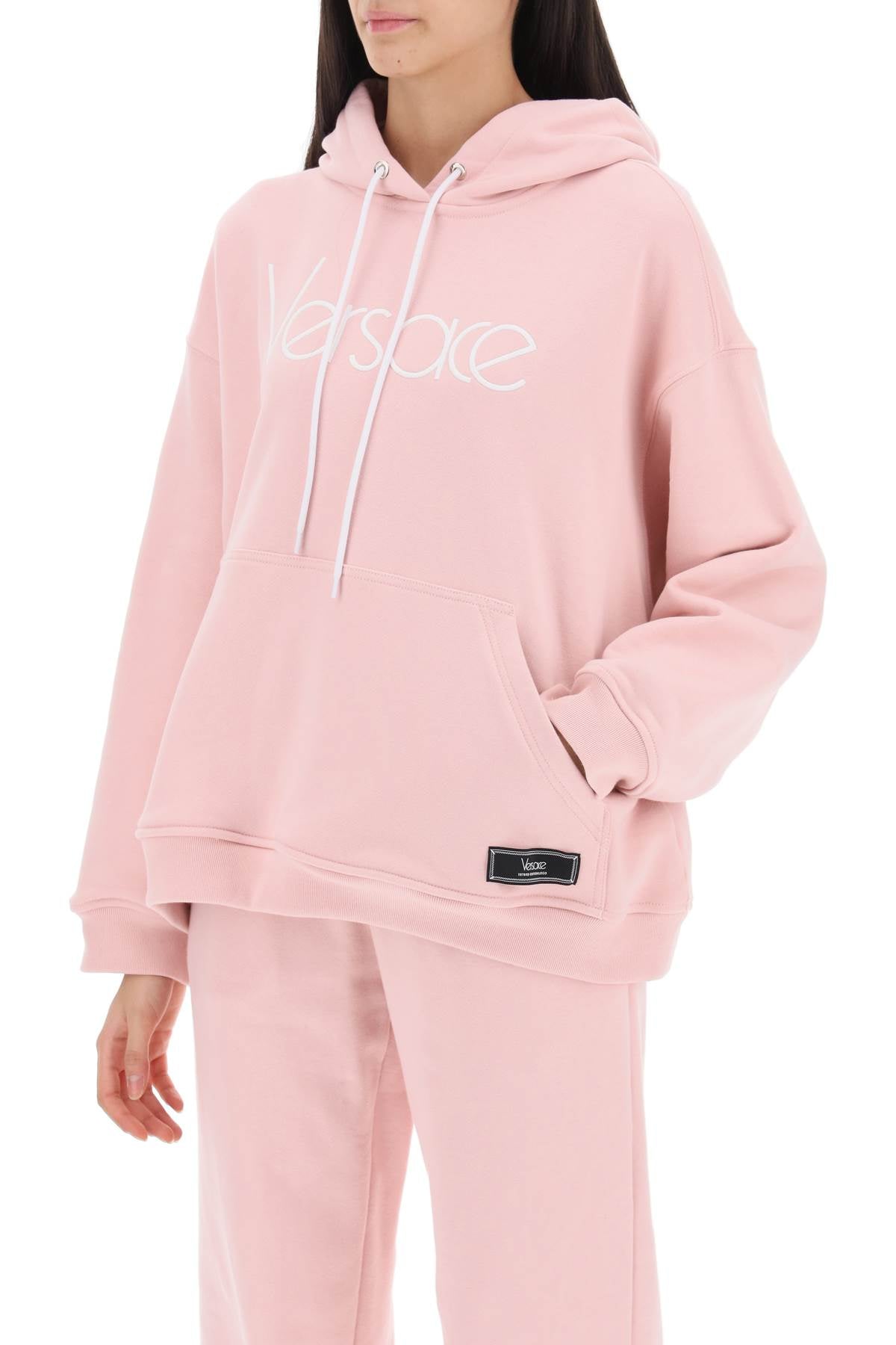 Hoodie With 1978 Re-edition Logo  - Pink