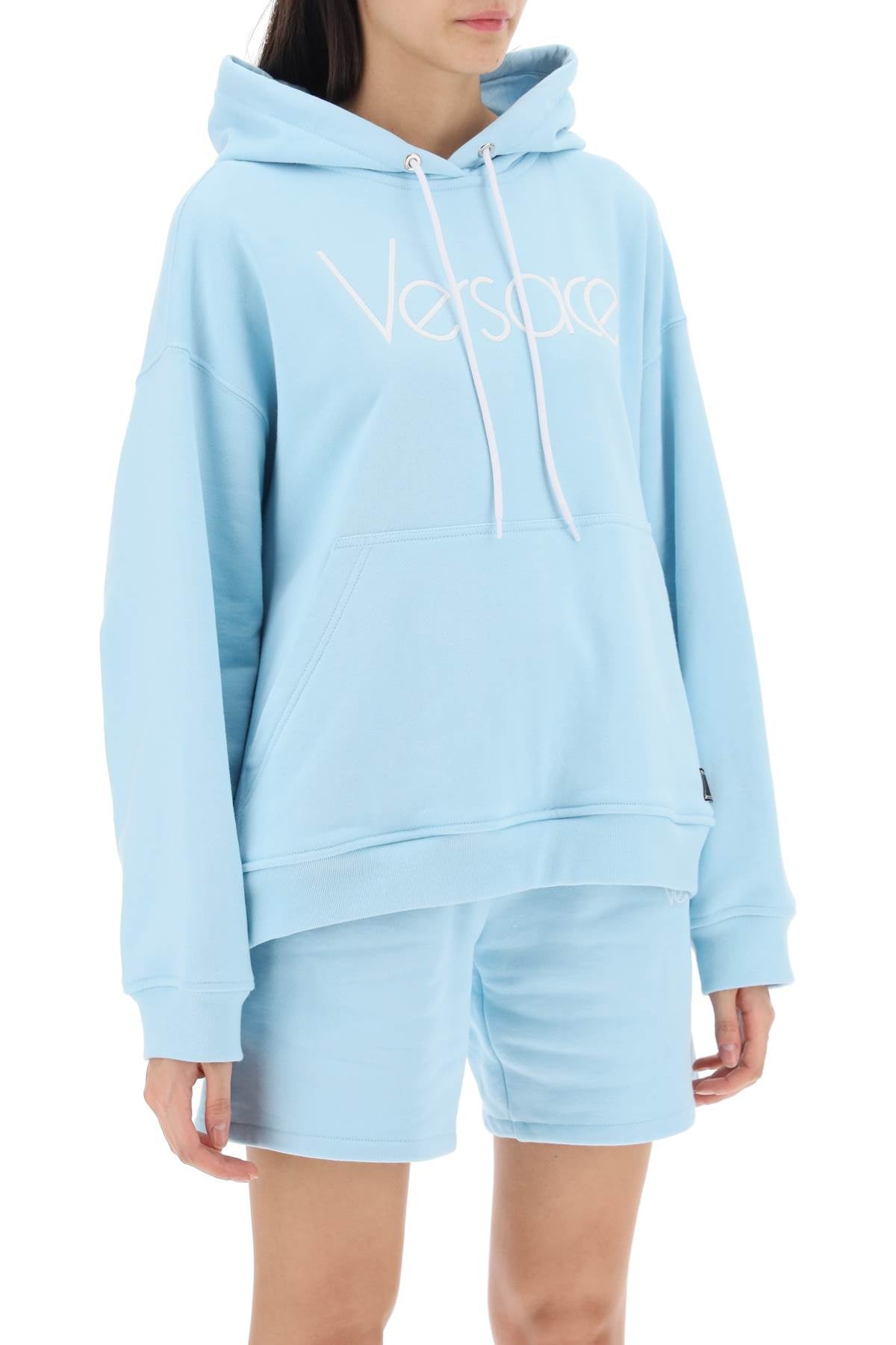 Hoodie With 1978 Re-edition Logo  - Light Blue