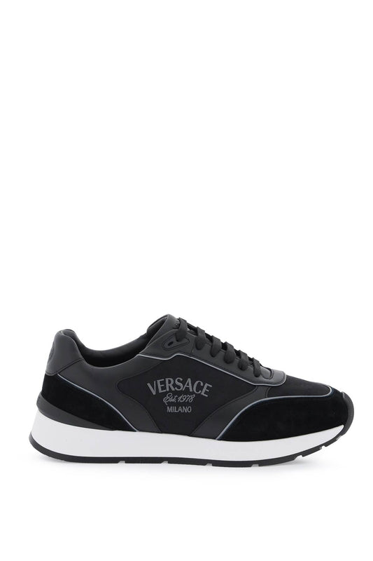 Versace Milano Sneakers  - Black