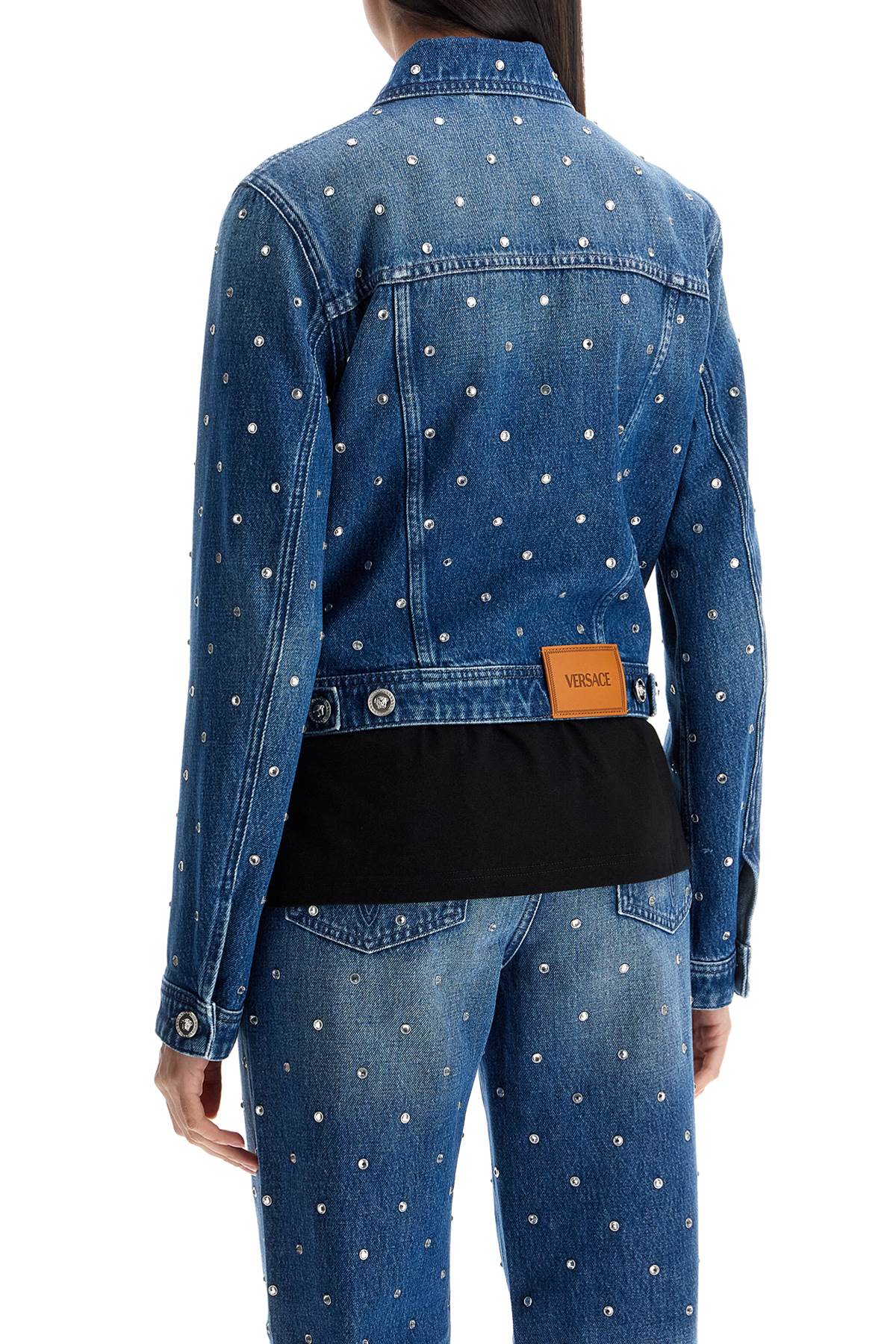 'starry Sky Denim Jacket  - Blue