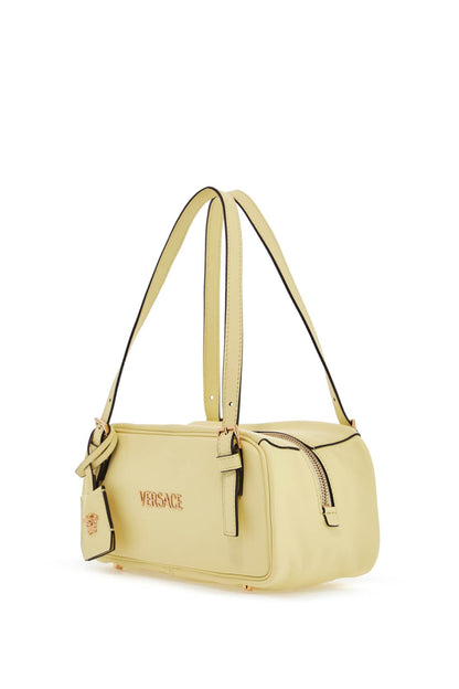 Nappa Leather Bowling Bag  - Yellow