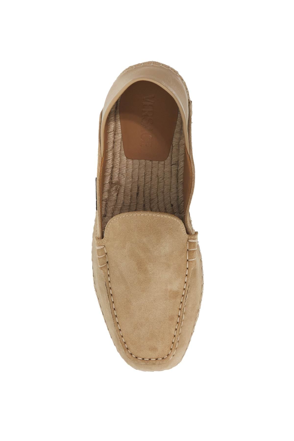 Suede Moccasin-style Es  - Beige