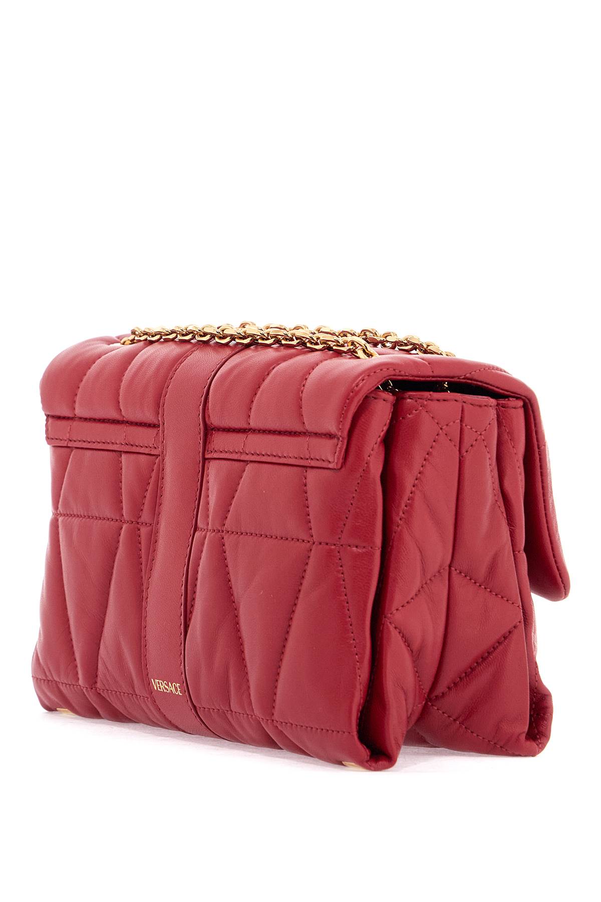 Quilted Shoulder Bag Kleio  - Red