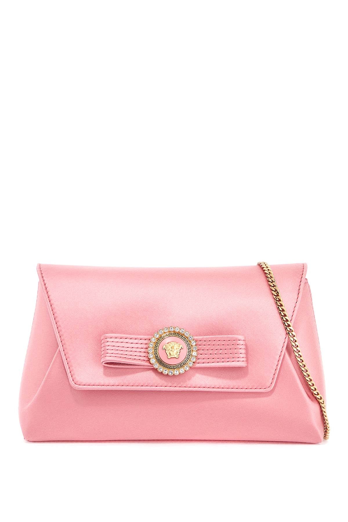 Gianni Ribbon Clutch  - Pink