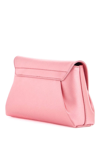 Gianni Ribbon Clutch  - Pink