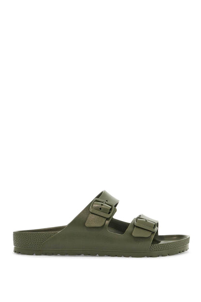 Khaki Synthetic Arizona Eva Slippers With Two Straps  - Khaki