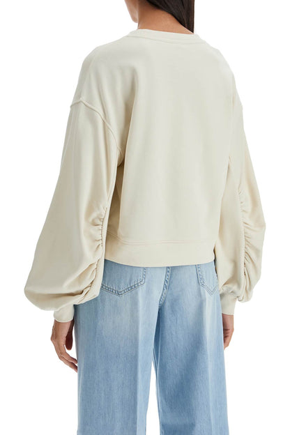 "ceresole Embroidered Sweatshirt  - White