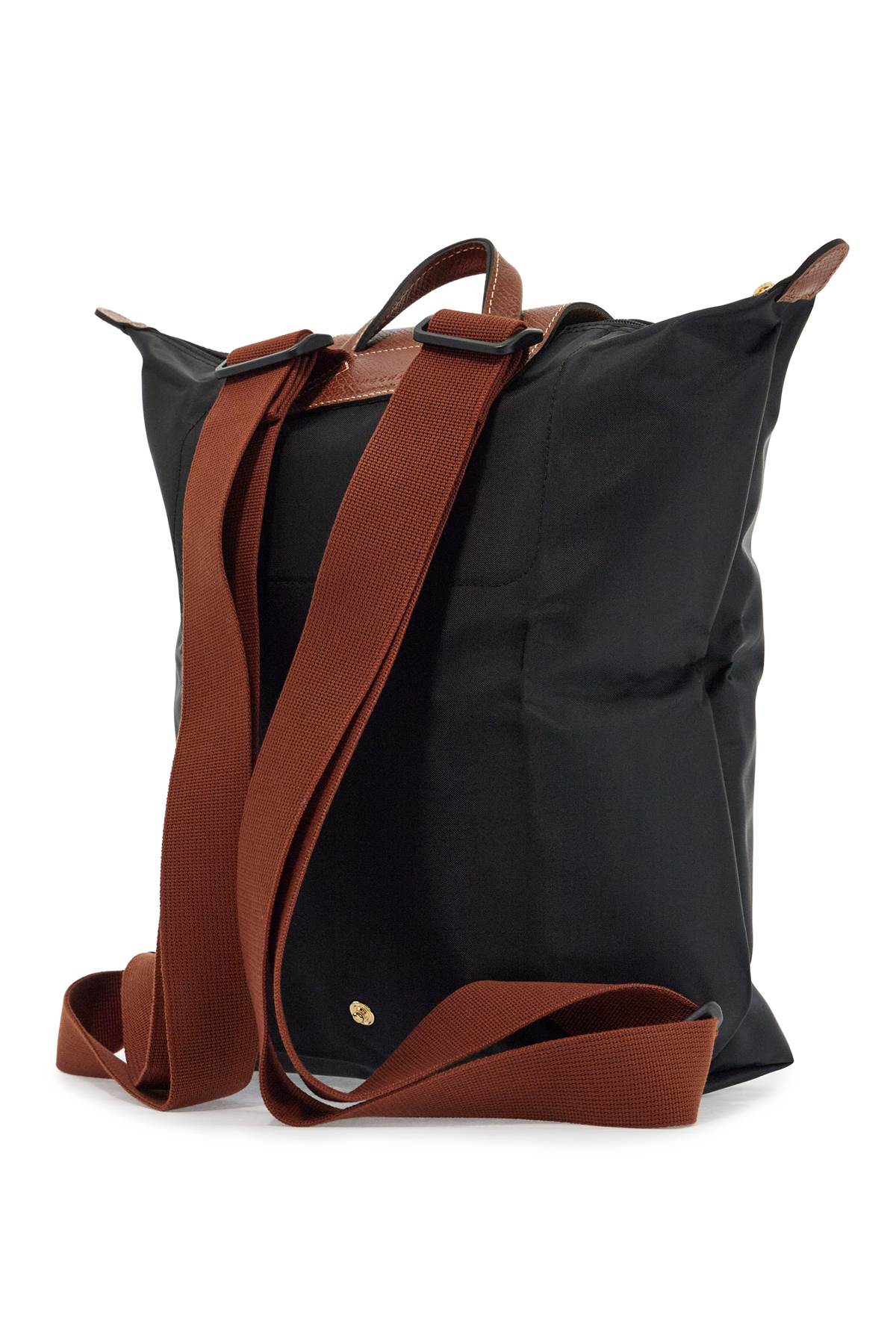 Le Pliage Original Black Backpack With Adjustable Straps  - Black