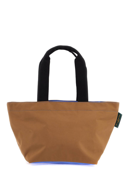 Medium Two Tone Tote Bag  - Beige