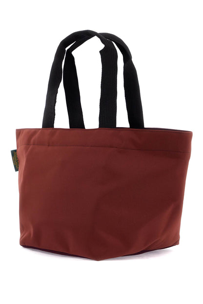 Medium Two Tone Tote Bag  - Red