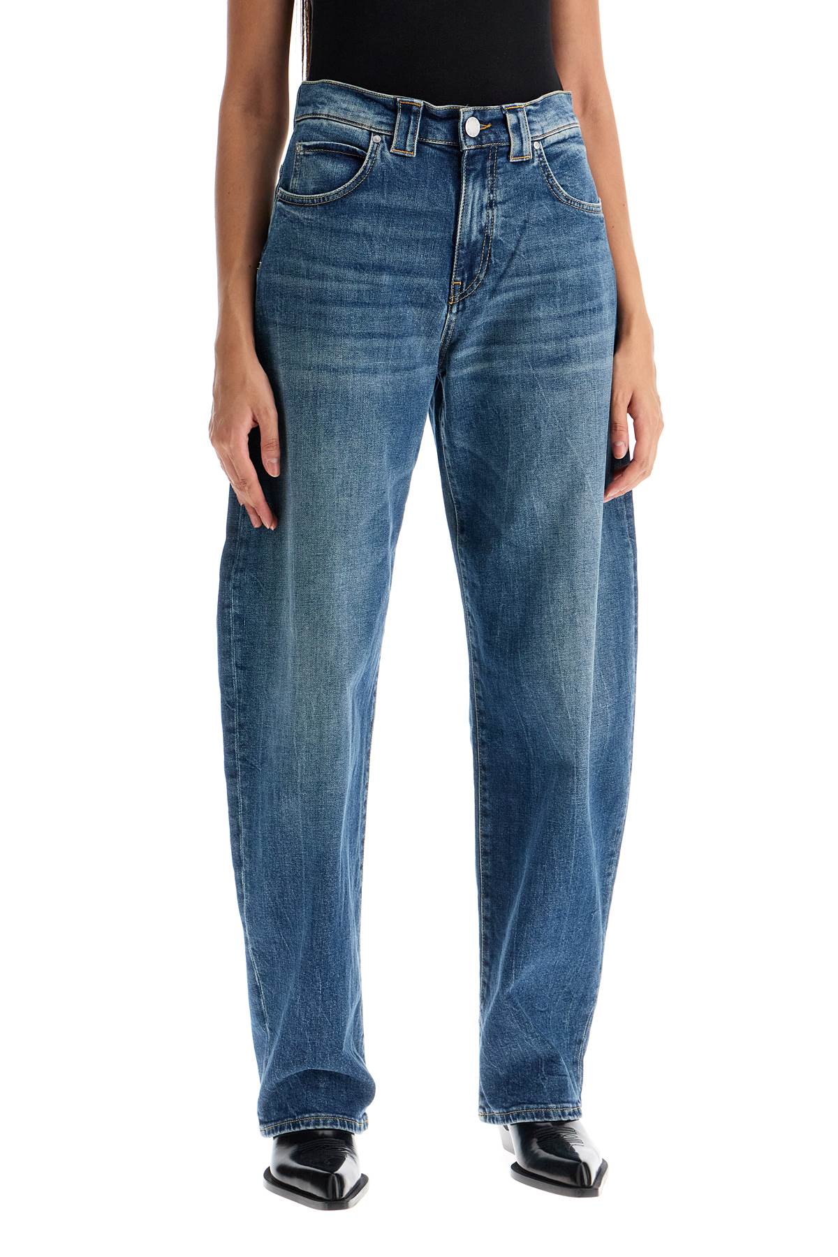 Egg Fit Jeans For  - Blue