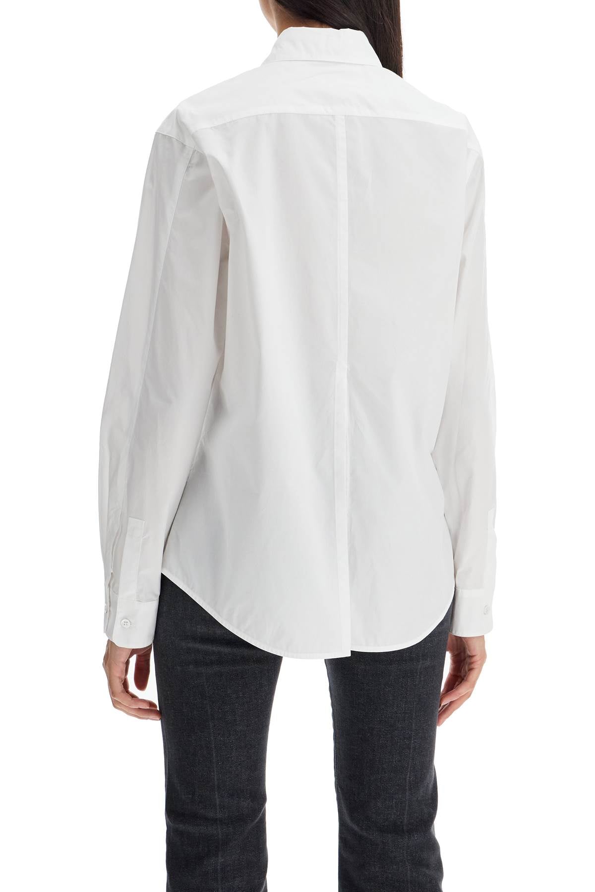 Corea Poplin Shirt  - White