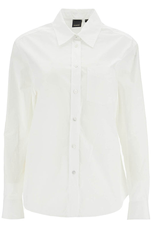 Corea Poplin Shirt  - White