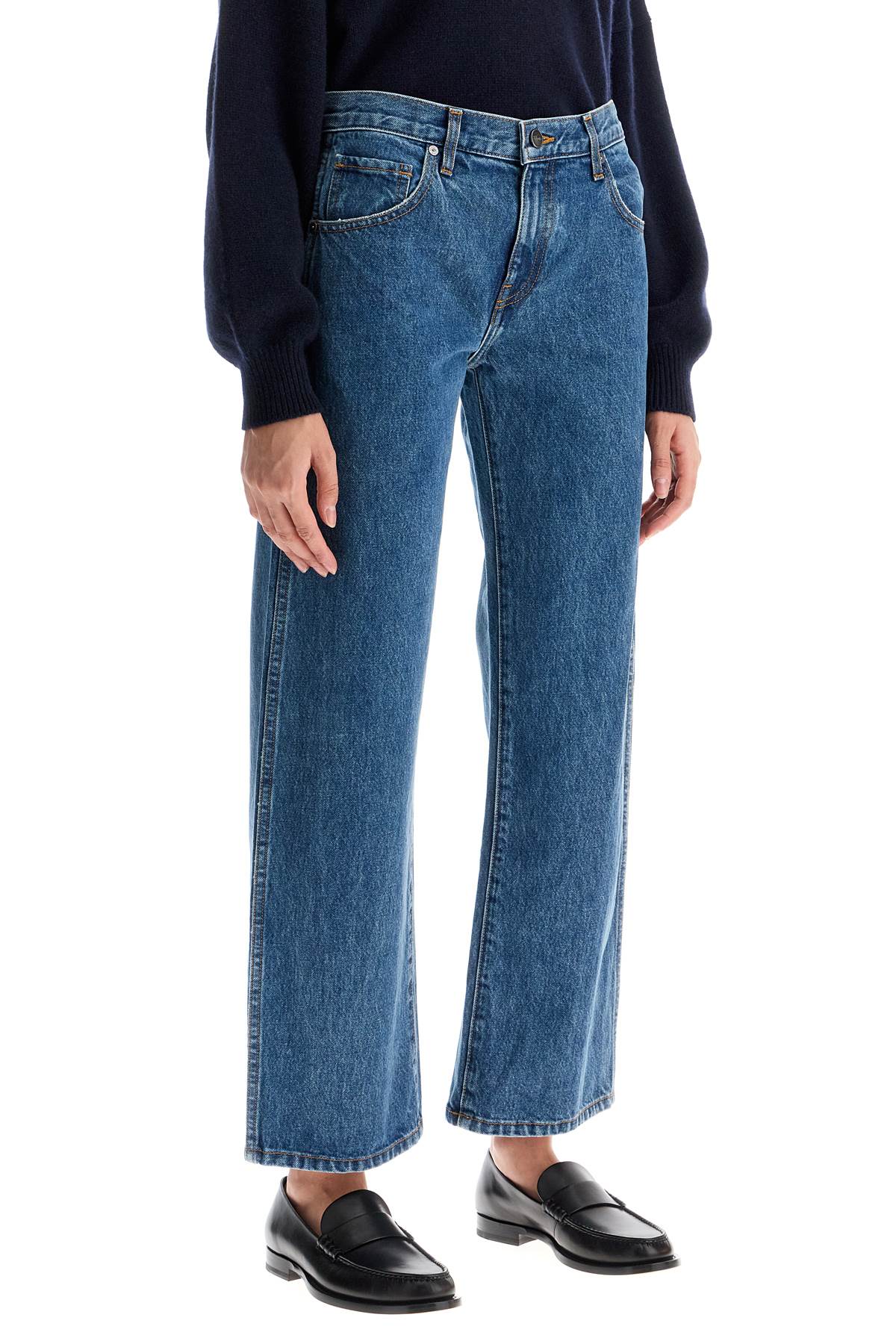 Cropped Kerrie Jeans  - Blue