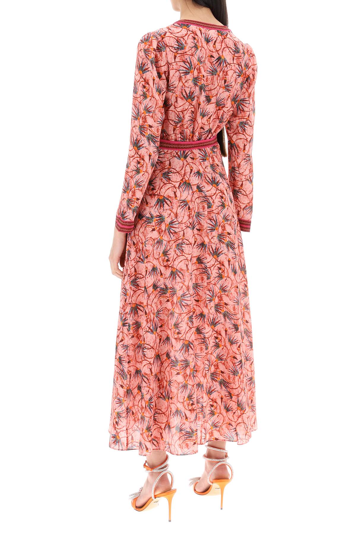 Maxi Chemisier Dress  - Pink