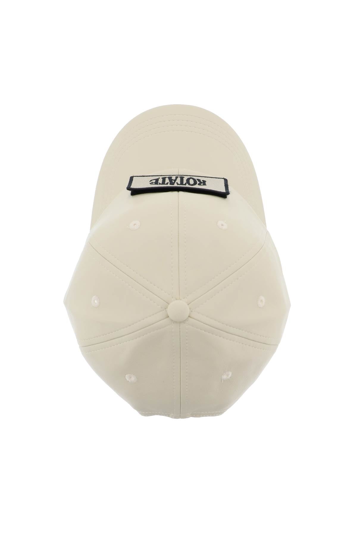 Baseball Cap With Logo Patch  - Beige