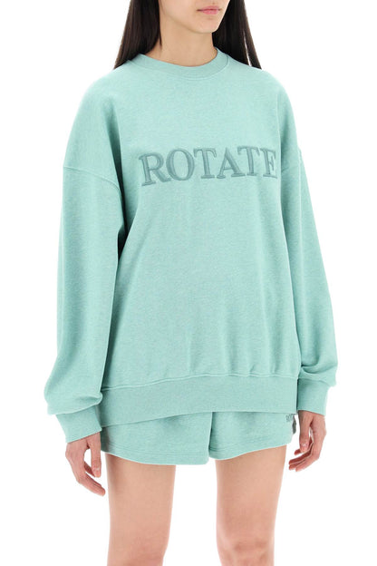 Organic Cotton Crewneck Sweatshirt  - Green