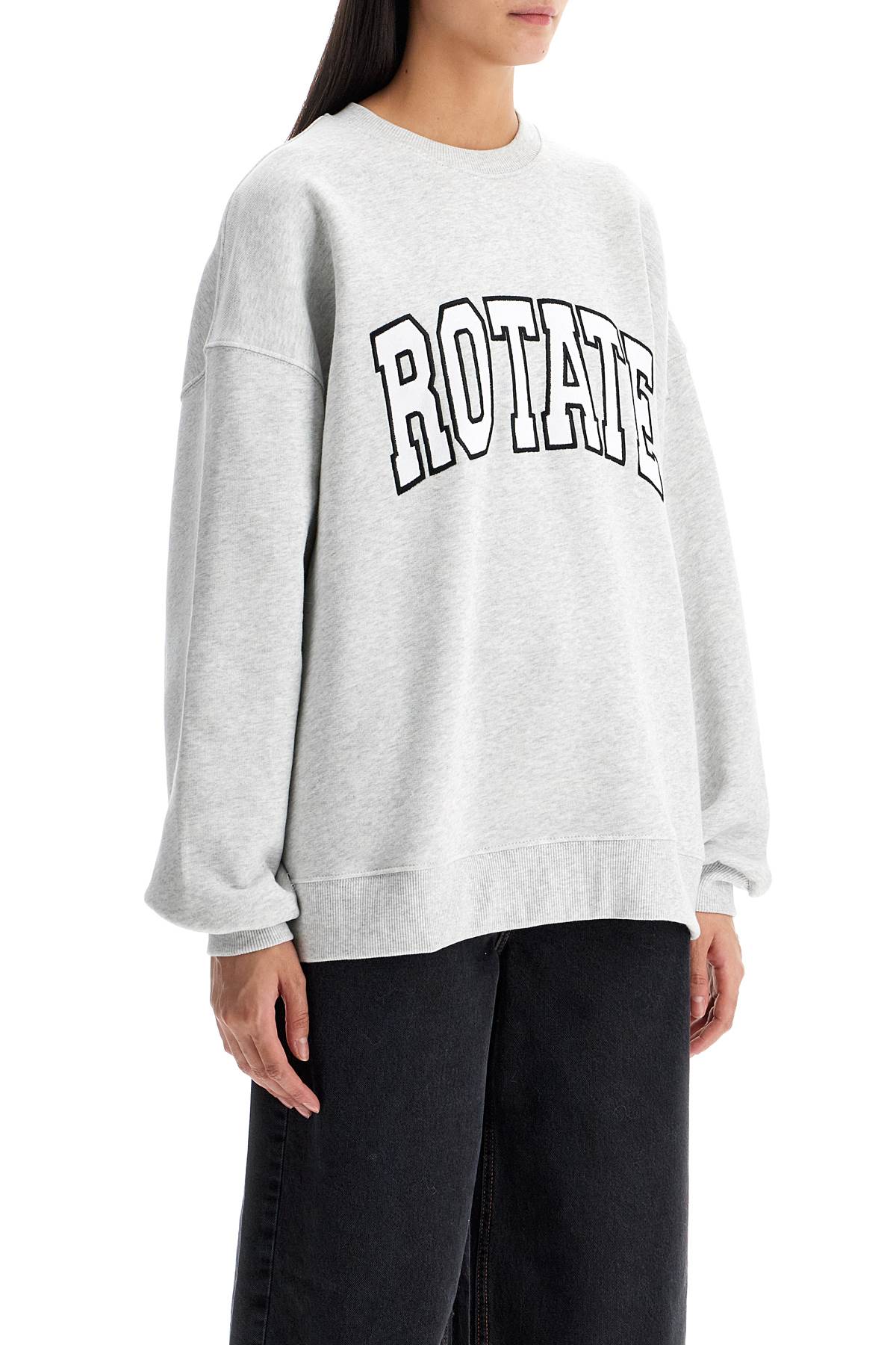 Oversized Branded Sweat  - Grey