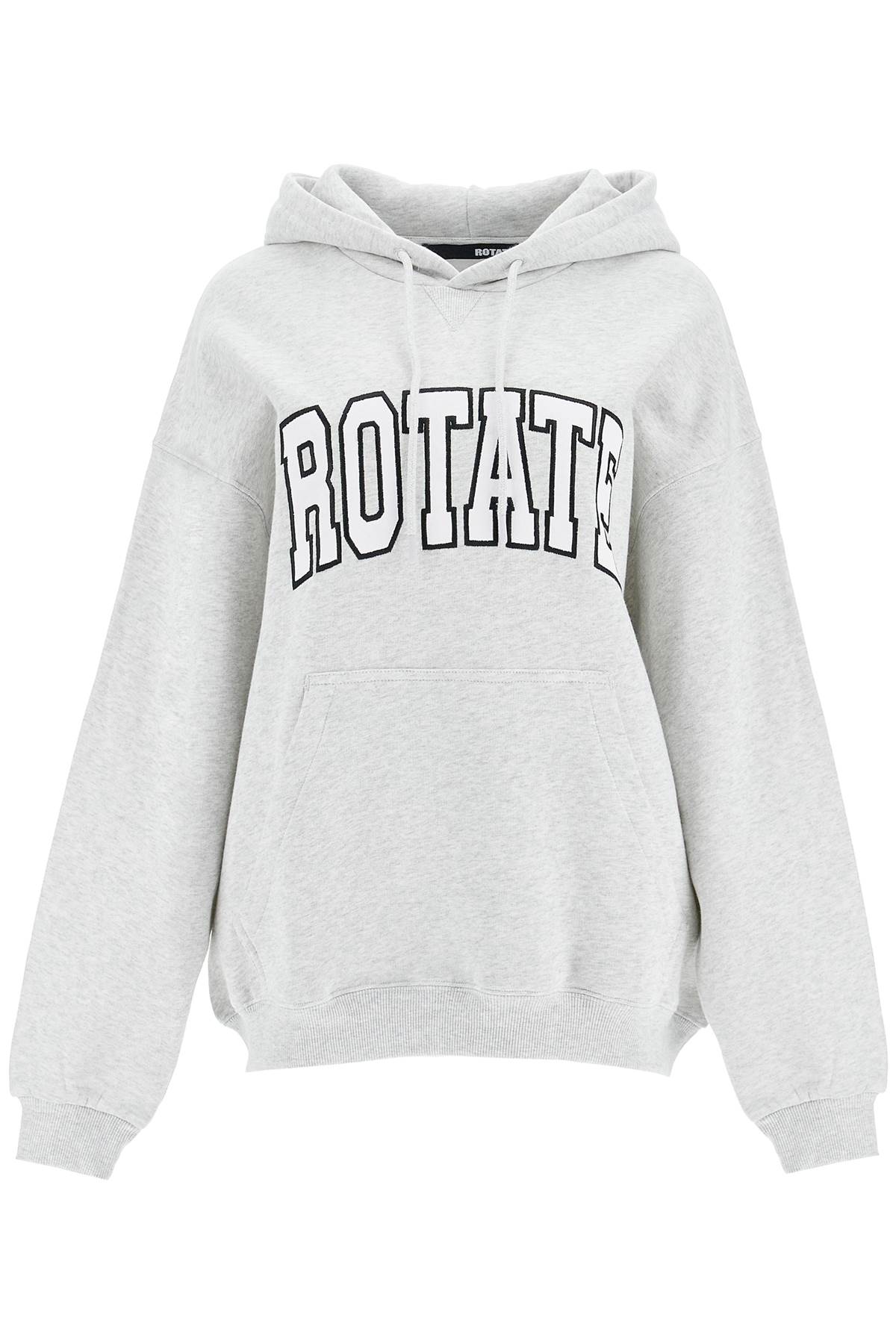 'oversized Sweatshirt With  - Grey