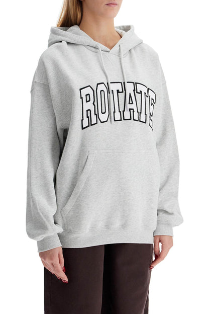 'oversized Sweatshirt With  - Grey