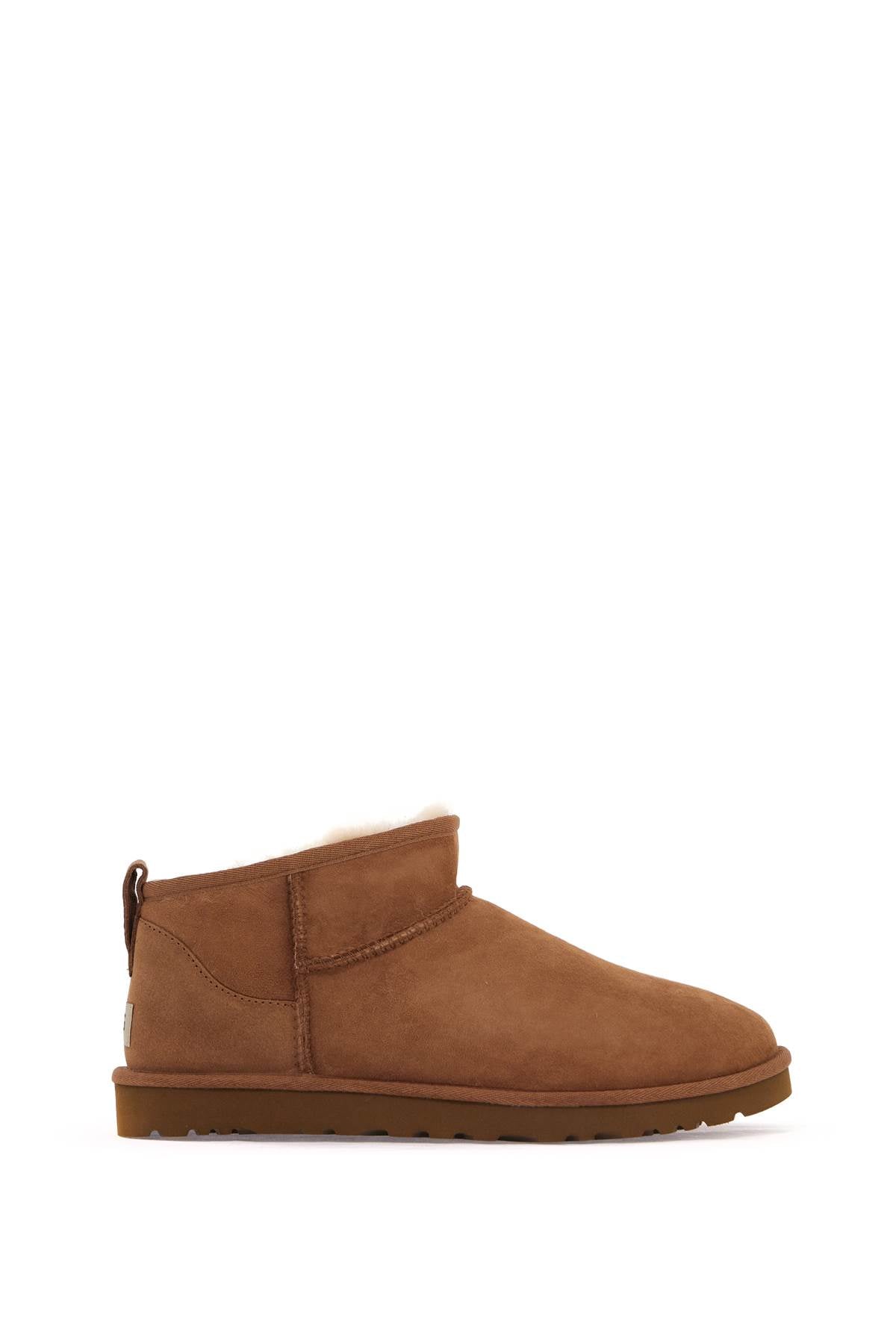 Classic Ultra Mini Ankle Boots  - Brown