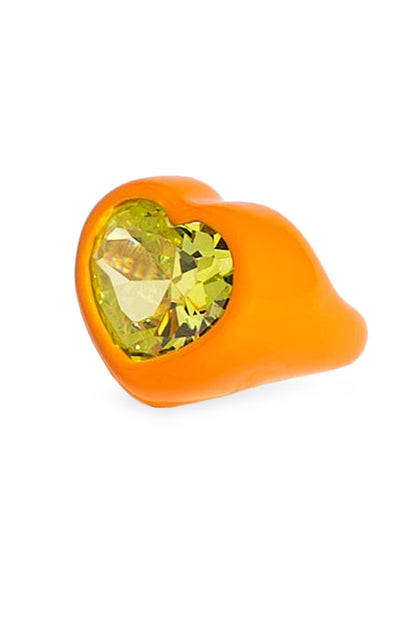 Lux Heart Ring  - Arancio