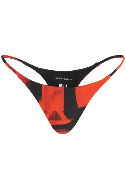 Bikini Briefs In Techno Jersey  - Multicolor