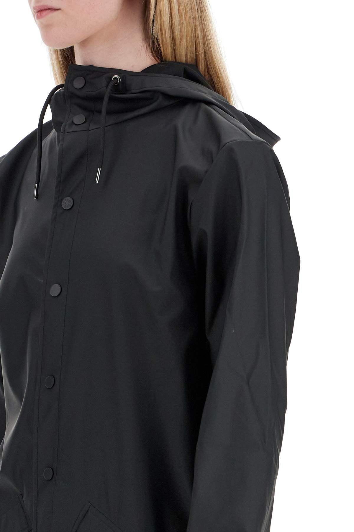 Unisex Rain Jacket  - Black