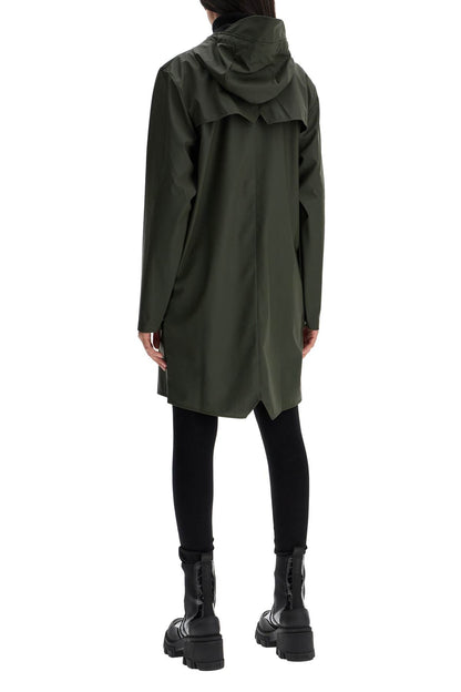 Unisex Long Rain Jacket  - Khaki