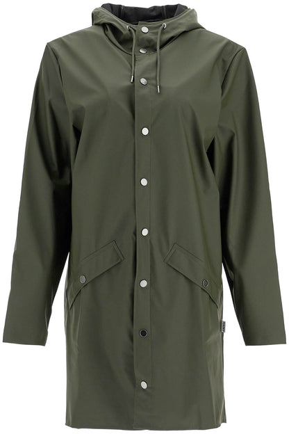 Unisex Long Rain Jacket  - Khaki