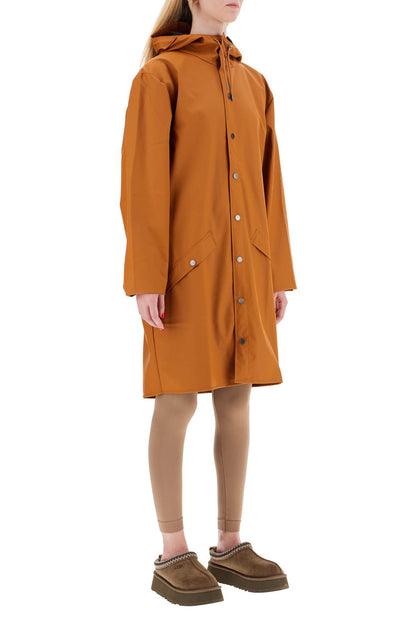 Unisex Long Rain Jacket  - Orange