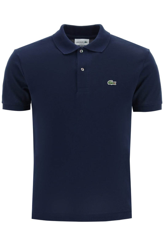 Cotton Piquet Polo  - Blue