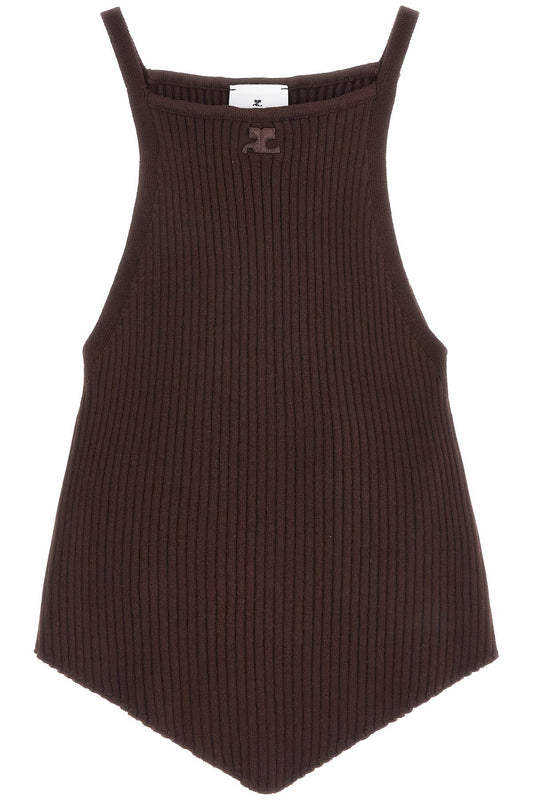 Bed Tank Top  - Brown